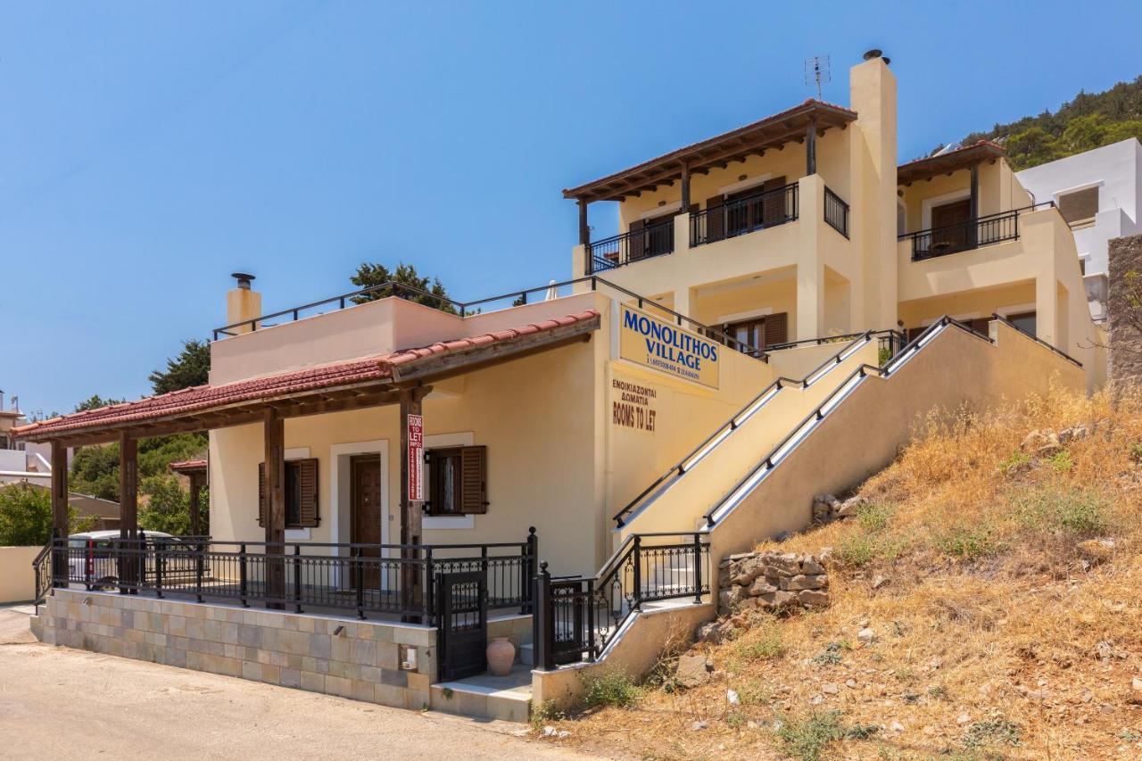Monolithos Village Exteriör bild